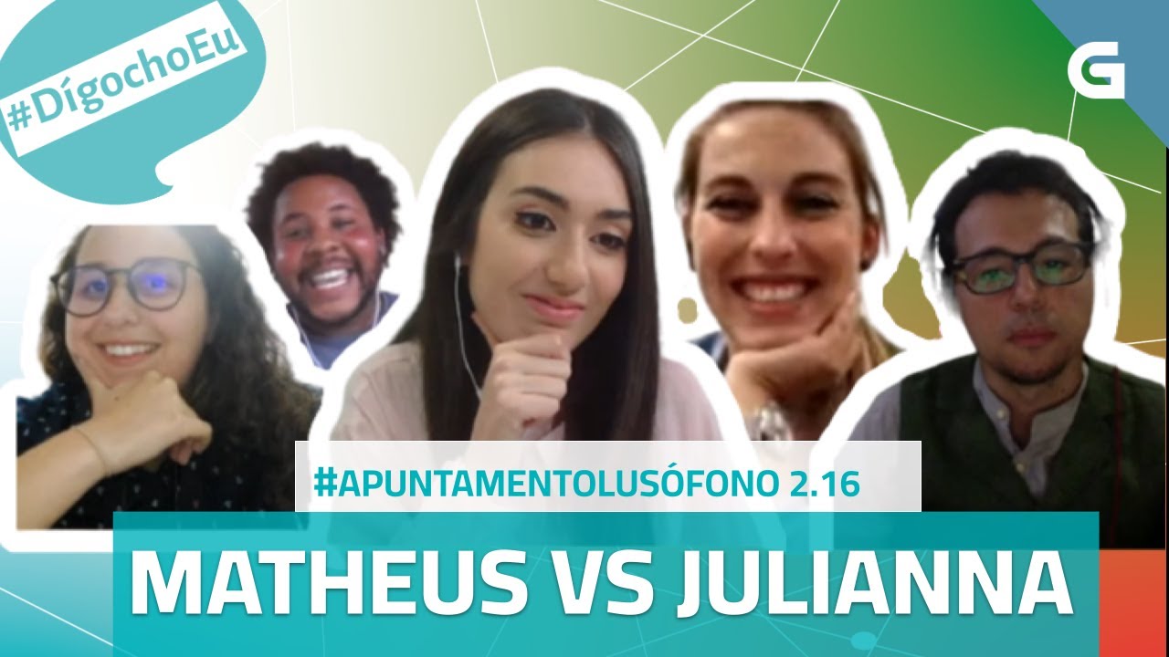 matheuseunyong's tweet card. #ApuntamentoLusófono 2.16 Matheus VS Julianna. #Dígochoeu