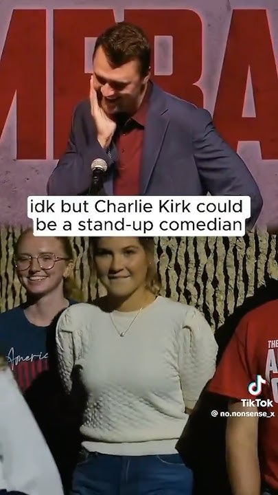 treefactor1's tweet card. Charlie Kirk’s Most Hysterical Answer Ever? 🤣