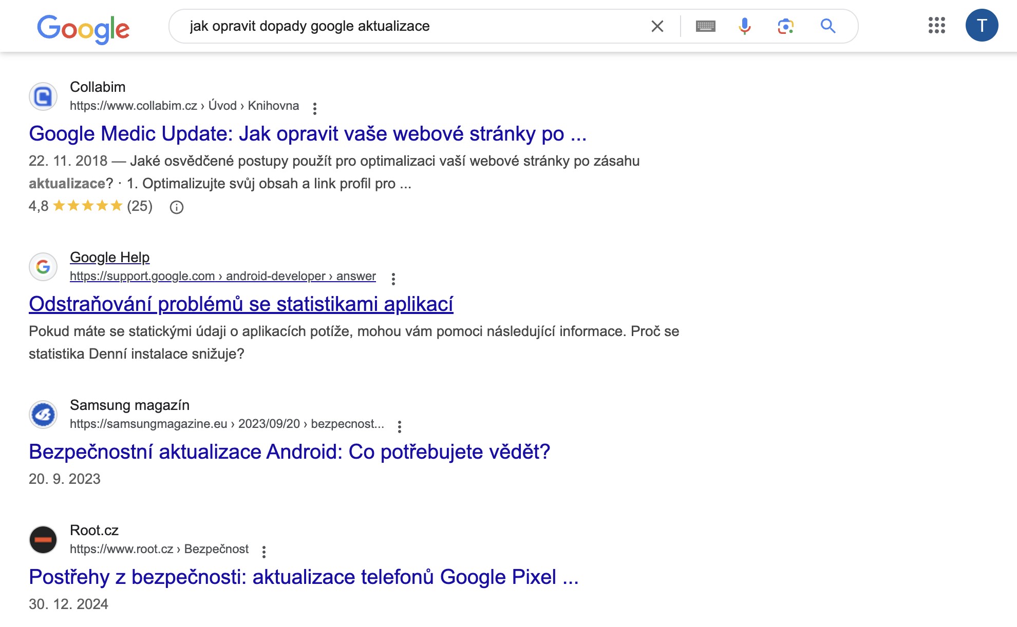 TRohlena's tweet card. Google v roce 2023 provedl několik významných aktualizací svých algoritmů, které mohly ovlivnit pořadí webových stránek ve výsledcích vyhledávání. Pokud...