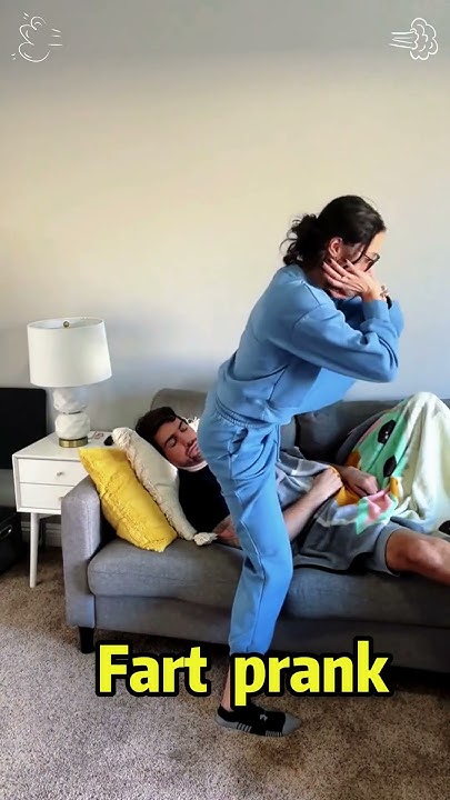 spiritseeker12's tweet card. Fart prank #fart #fartprank #funnyvideo #farting #couple #foryou...