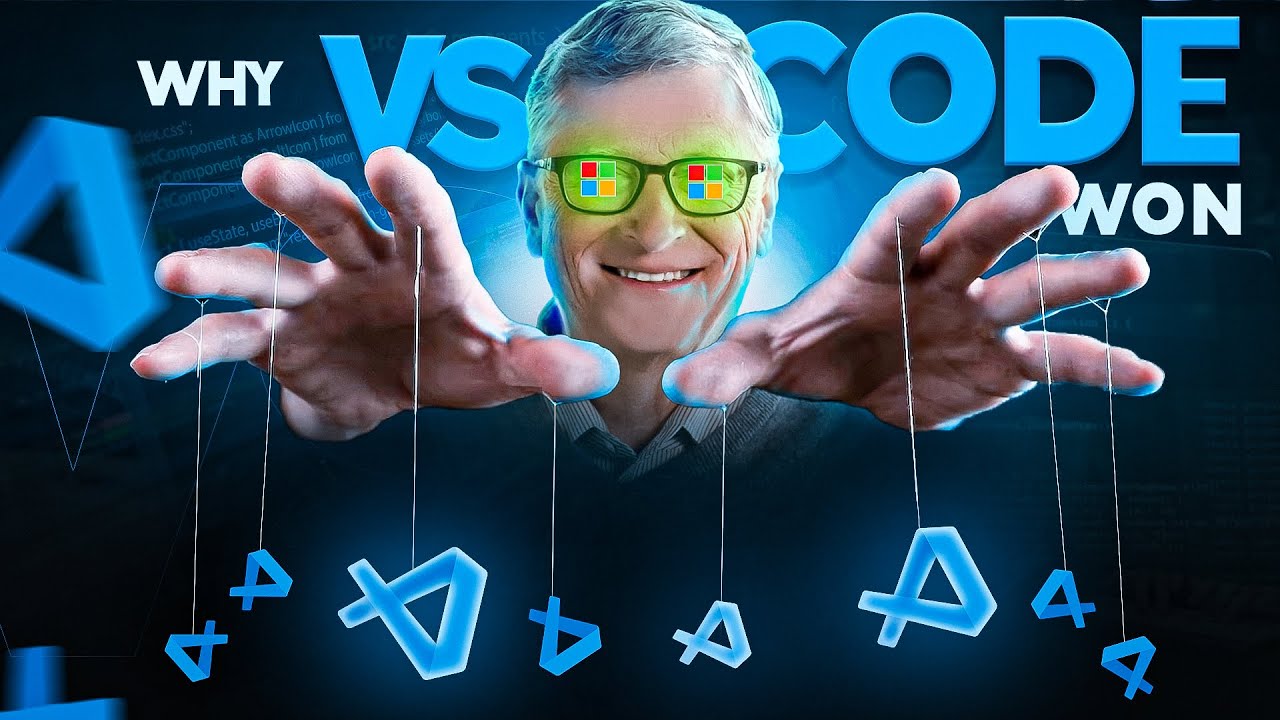 codesource_io's tweet card. The Untold Story of VS Code