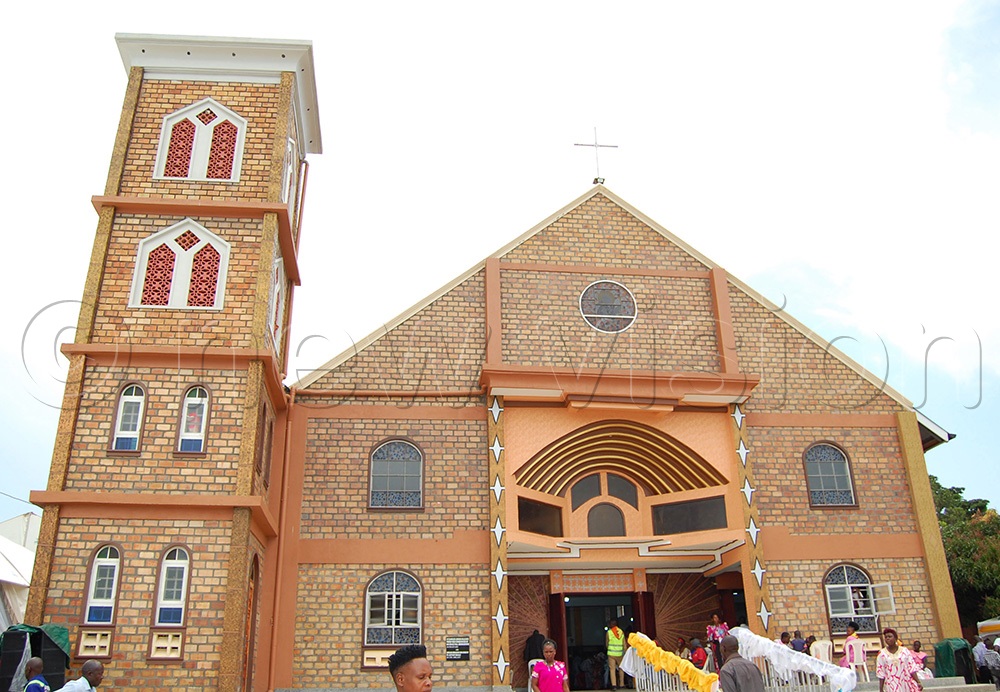 newvisionwire's tweet card. Their new church (on the Kampala-Mityana Highway, in Mpigi district), which has been under construction for the last six years, has been blessed and commissioned for congregational divine worship.