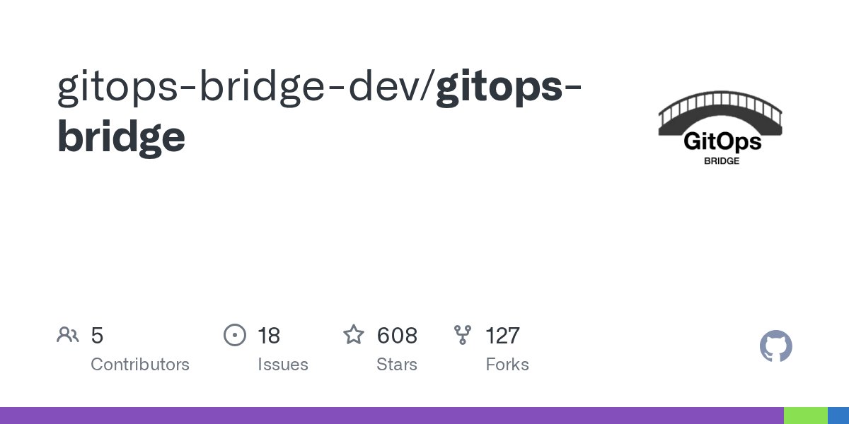 K8sArchitect's tweet card. Contribute to gitops-bridge-dev/gitops-bridge development by creating an account on GitHub.