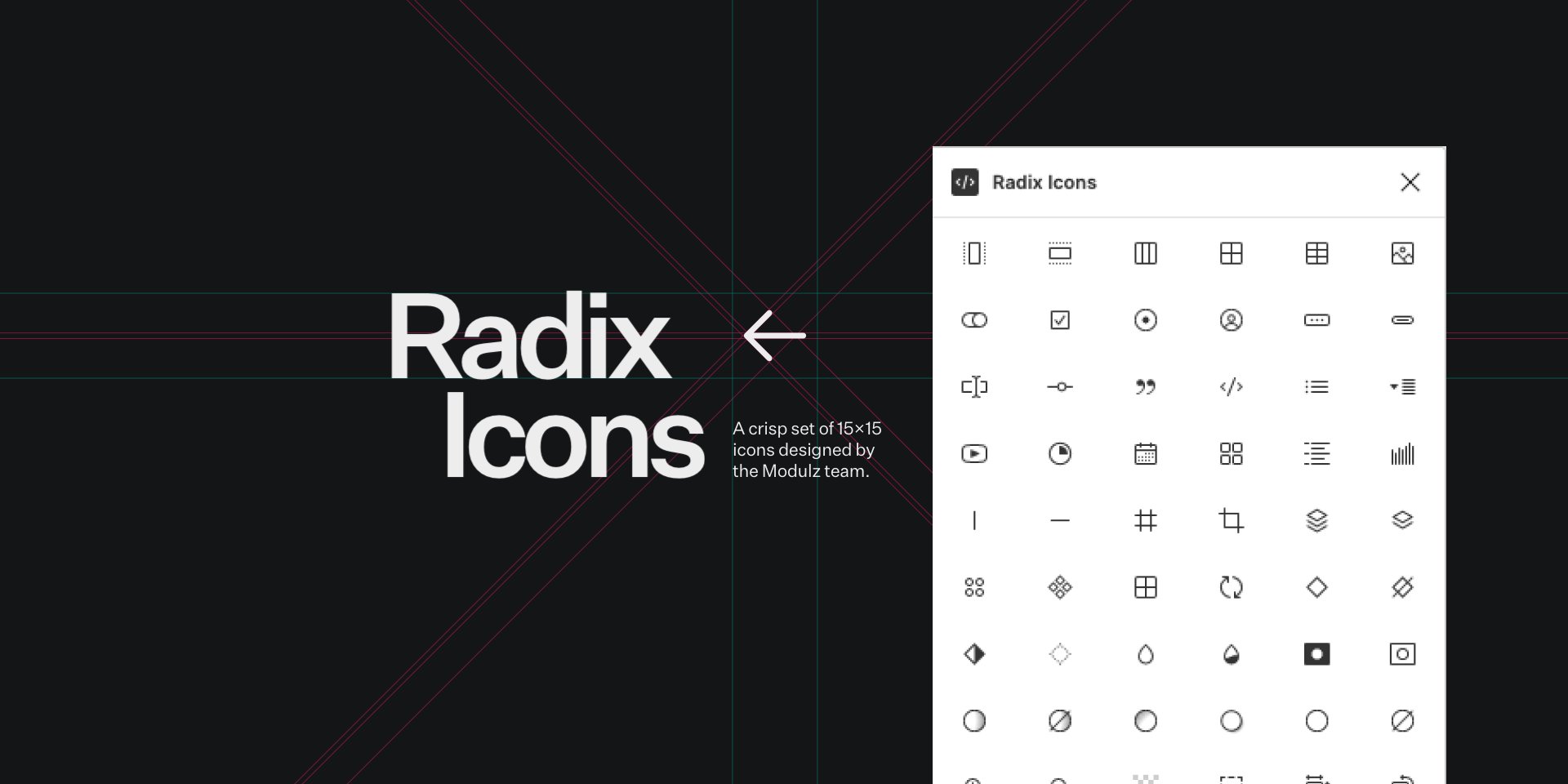 tkmadeit's tweet card. Hire me as your Figma plugin developer. Reach out at tekeste@spelll.design. A crisp set of icons designed by the Modulz team.