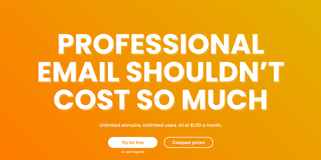asciiworks's tweet card. Mango Mail is an affordable email host ideal for small businesses. It’s easy to use and provides advanced features for those who need it. We charge based on data instead of mailboxes, so you can make...