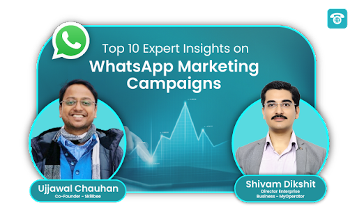 MyOperator's tweet card. Imagine if you could crack the code to supercharge your brand identity through WhatsApp. We got your back on that from our recent webinar on WhatsApp Marketing Campaigns.  It was a knowledge fest...