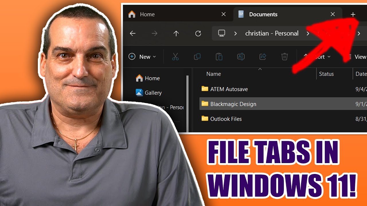 compsolv's tweet card. 🗂 Supercharge Your Work with Windows 11 File Explorer Tabs 🗂