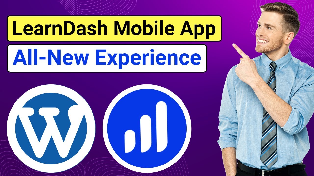 wpgiz's tweet card. LearnDash Mobile App - A Game Changer for Online Learning