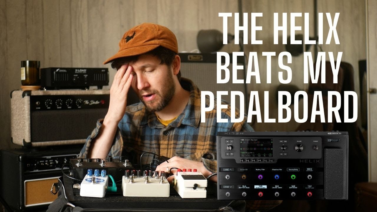 Line6's tweet card. Why I'm Using the Helix live in 2024