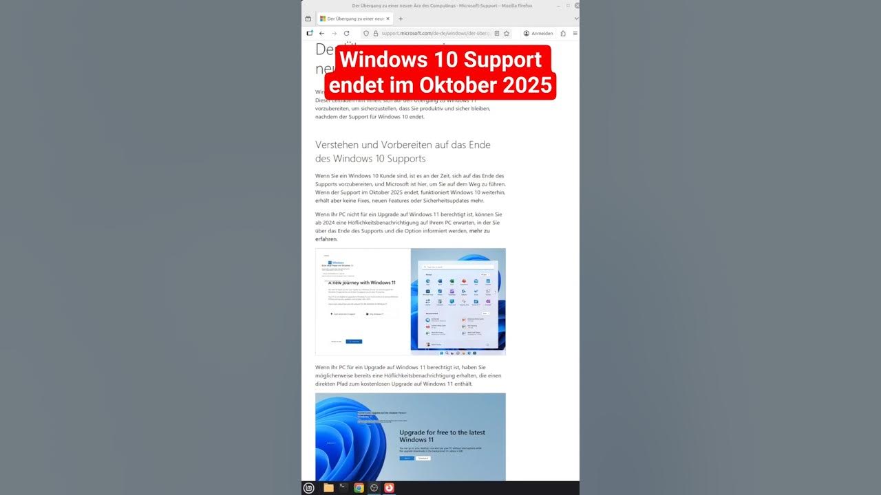 Informatykadlak's tweet card. Windows 10 Support Ende - Umstieg auf Linux Mint #windows10 #linuxm...