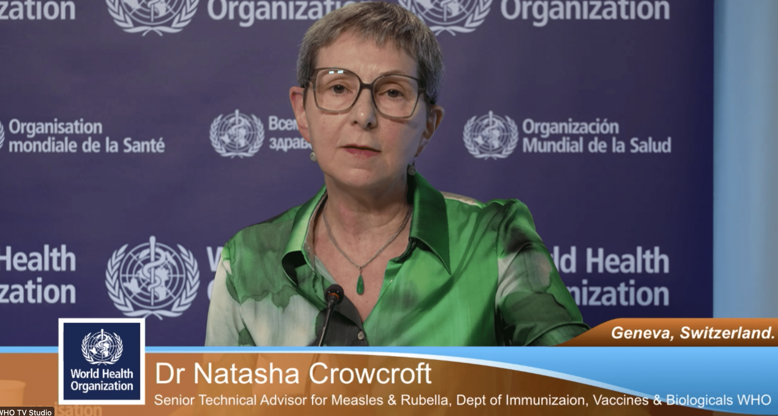 HealthPolicyW's tweet card. Inadequate immunisation is driving the global surge in measles cases, with an estimated 10.3 million cases in 2023 – a jump of 20% since 2022.