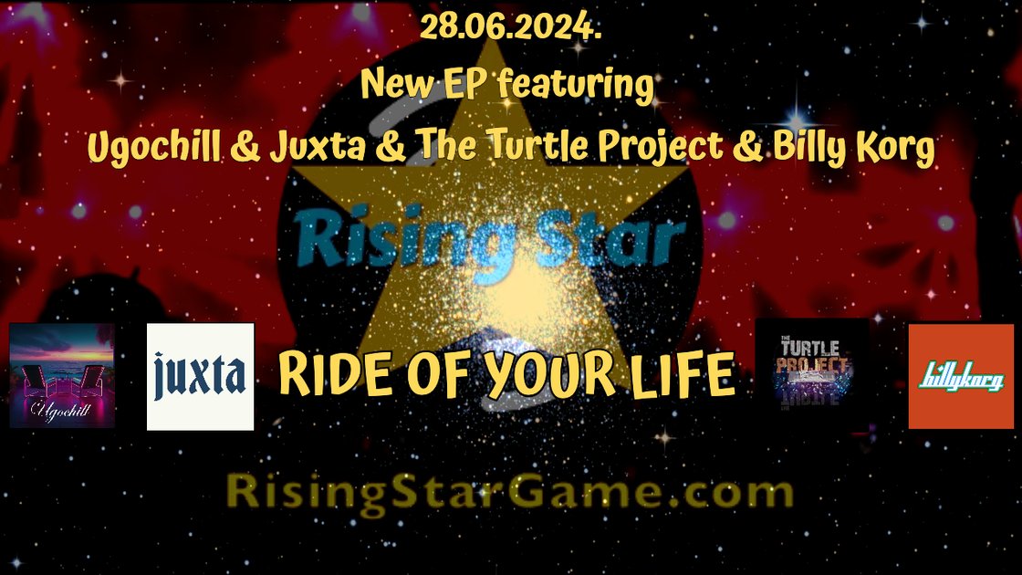 AtomCollector's tweet card. Introducing new upcoming Single/EP featuring Ugochill, Juxta, The Turtle Project and Billy Korg - Ride of Your Life... by ugochill