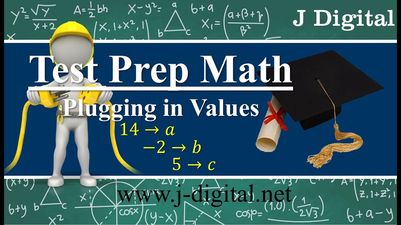 MathLearning's tweet card. ACT Math | Strategy Plugging In Numbers