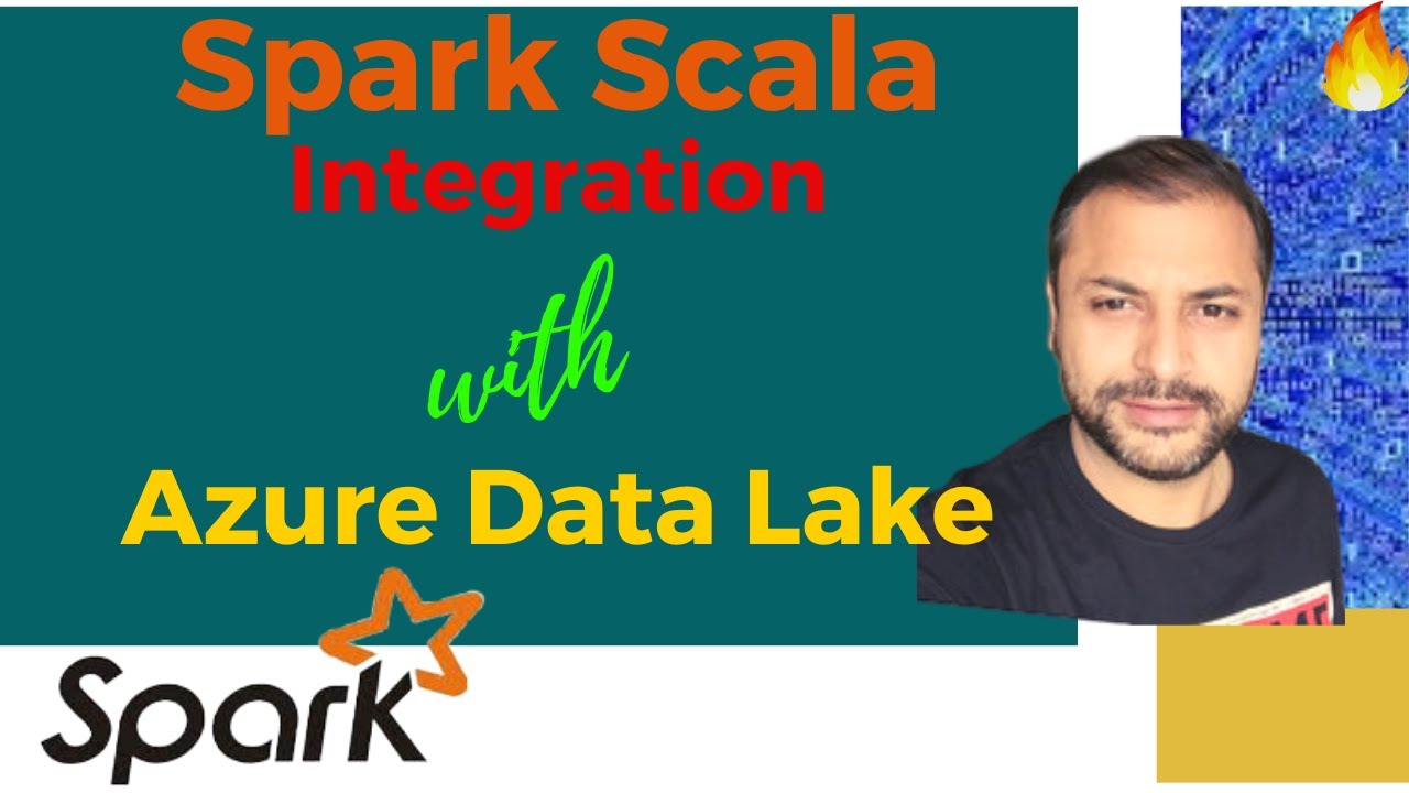 TechViresh's tweet card. Spark Scala | Connection with Azure Data Lake | Read Data | Write...