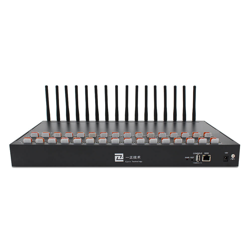 Ejointech's tweet card. Discover the Ejointech Acom616-64 SMS Modem, featuring 16 ports and 64 SIM slots, compatible with 2G/3G/4G networks. Perfect for OTP and verification SMS, bulk SMS sending, and remote management....