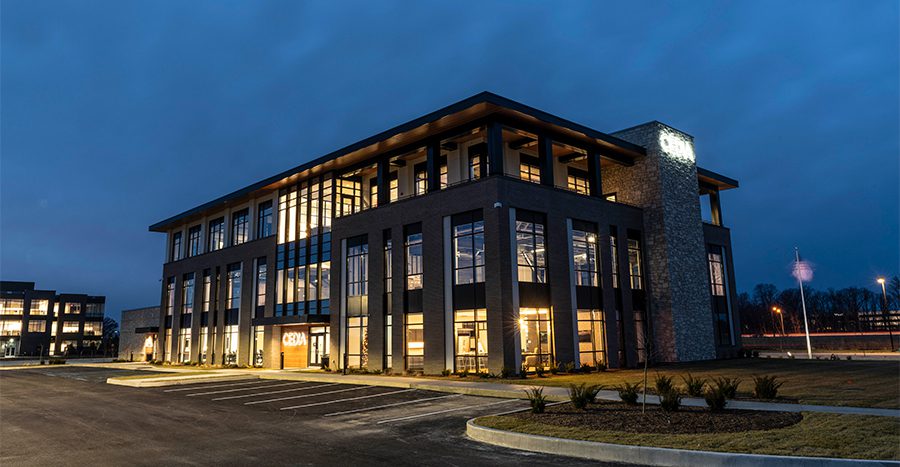 BrianAVTech's tweet card. At the peak of integrated technology, CEDIA's new, 40,000-square foot global headquarters is turning heads.