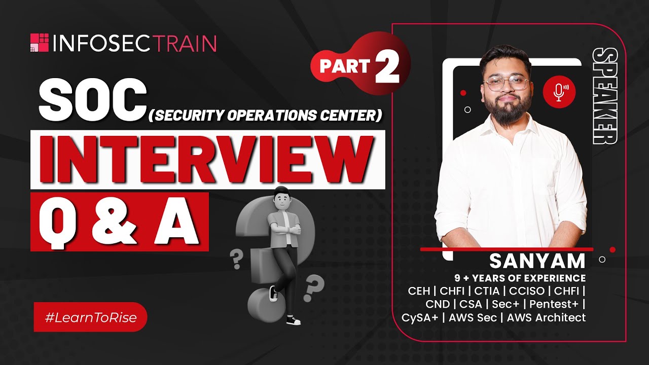 PriyanshaMadhw5's tweet card. Top SOC Interview Questions and Answers: Day 2