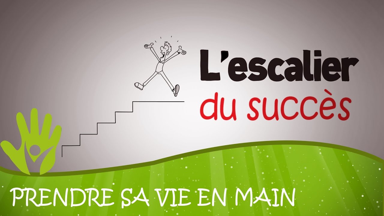 PaulPhpcode's tweet card. L'escalier du succès (commence par un premier pas !)