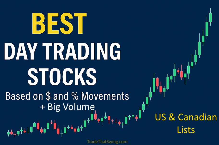 corymitc's tweet card. The best US day trading stocks based on daily average percentage and dollar movements, and the top Canadian day trading stocks.