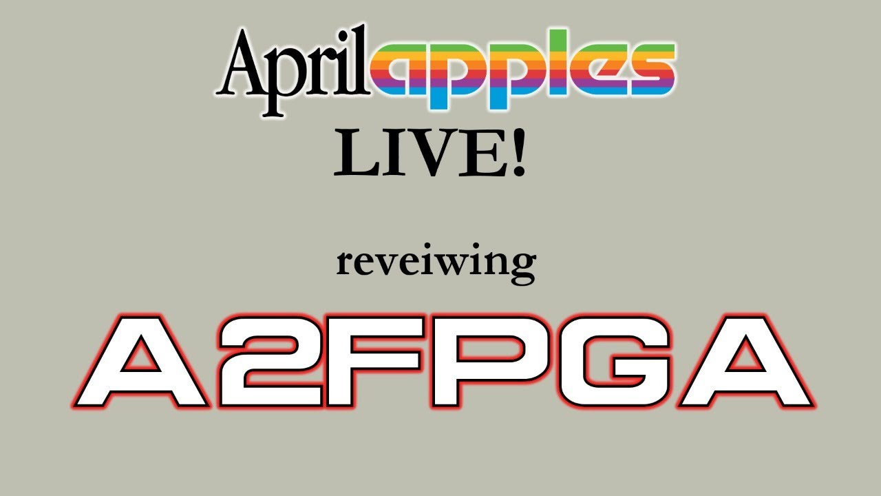 MuseumJoe's tweet card. #AprilApples - Reviewing the A2FPGA!
