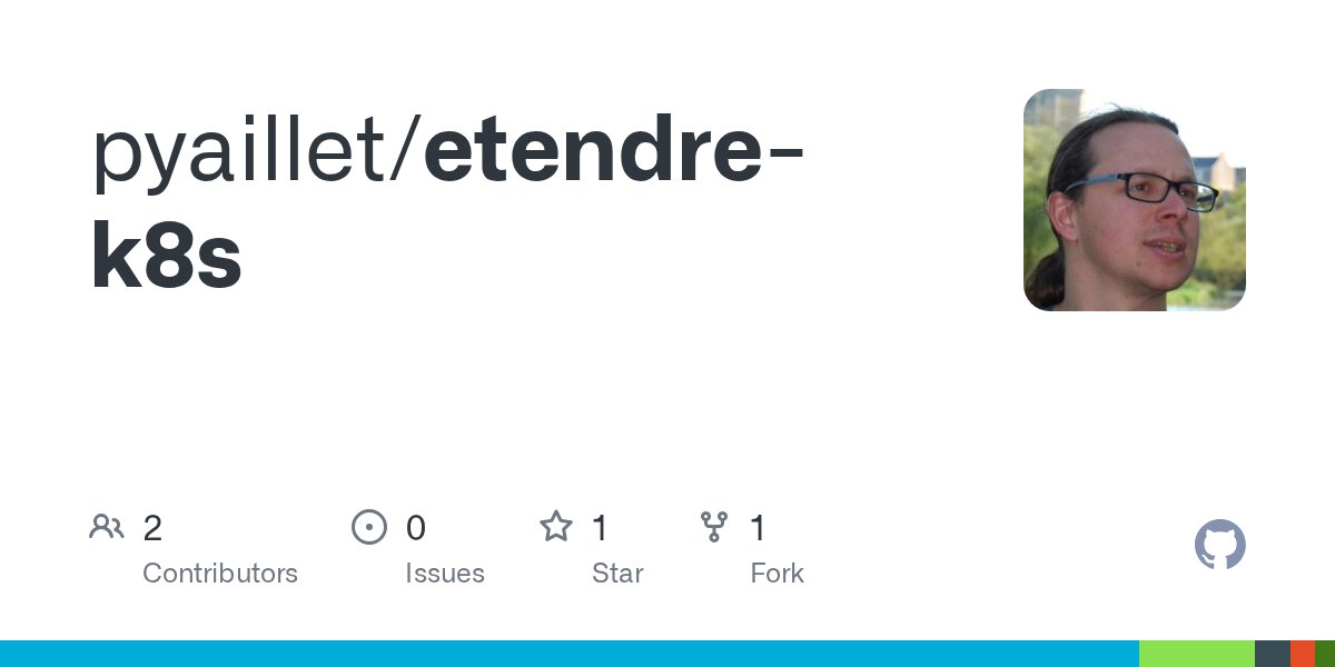 pyaillet's tweet card. Contribute to pyaillet/etendre-k8s development by creating an account on GitHub.
