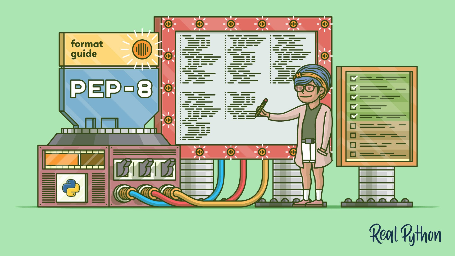 lashas_space's tweet card. Learn how to write high-quality, readable code by using the Python style guidelines laid out in PEP 8. Following these guidelines helps you make a great impression when sharing your work with...