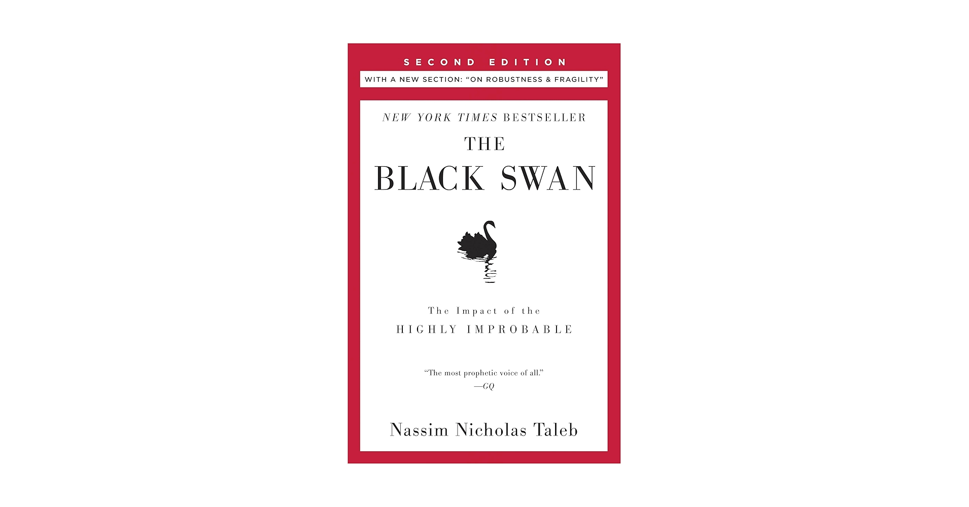 TalebWisdom's tweet card. A black swan is a highly improbable event with three principal characteristics: It is unpredictable; it carries a massive impact; and, after the fact, we concoct an explanation that makes it appear...