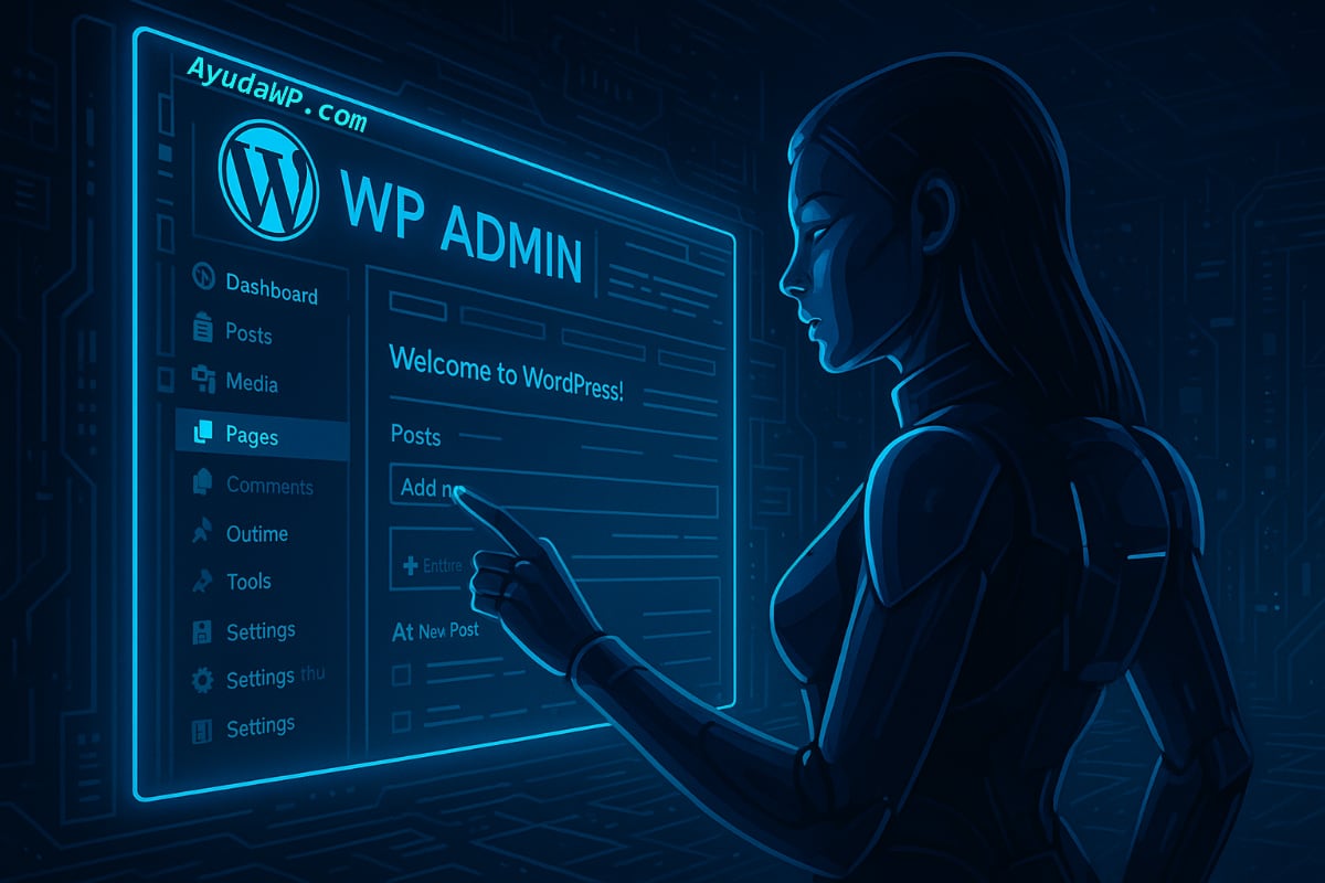 ayudawp's tweet card. Se está preparando – por fin –  una transformación significativa de la interfaz de administración de WordPress, y como no podía ser de otro modo bajo el liderazgo de Matias Ventura, arquitecto...