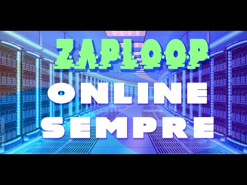 programe_visual's tweet card. Como deixar o Zaploop online o tempo todo