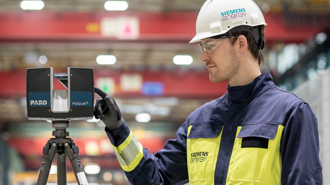 OnsiteRepairSE's tweet card. From a single turbine blade up to an entire power plant. 3D Scanning is a major step into working with fully digitalized assets. The 3D Metrology team of Siemens Energy has years of experience since...