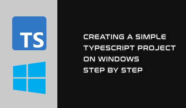 HowToSolution's tweet card. Learn how to create your first TypeScript project on your Windows System with a step-by-step Guide.