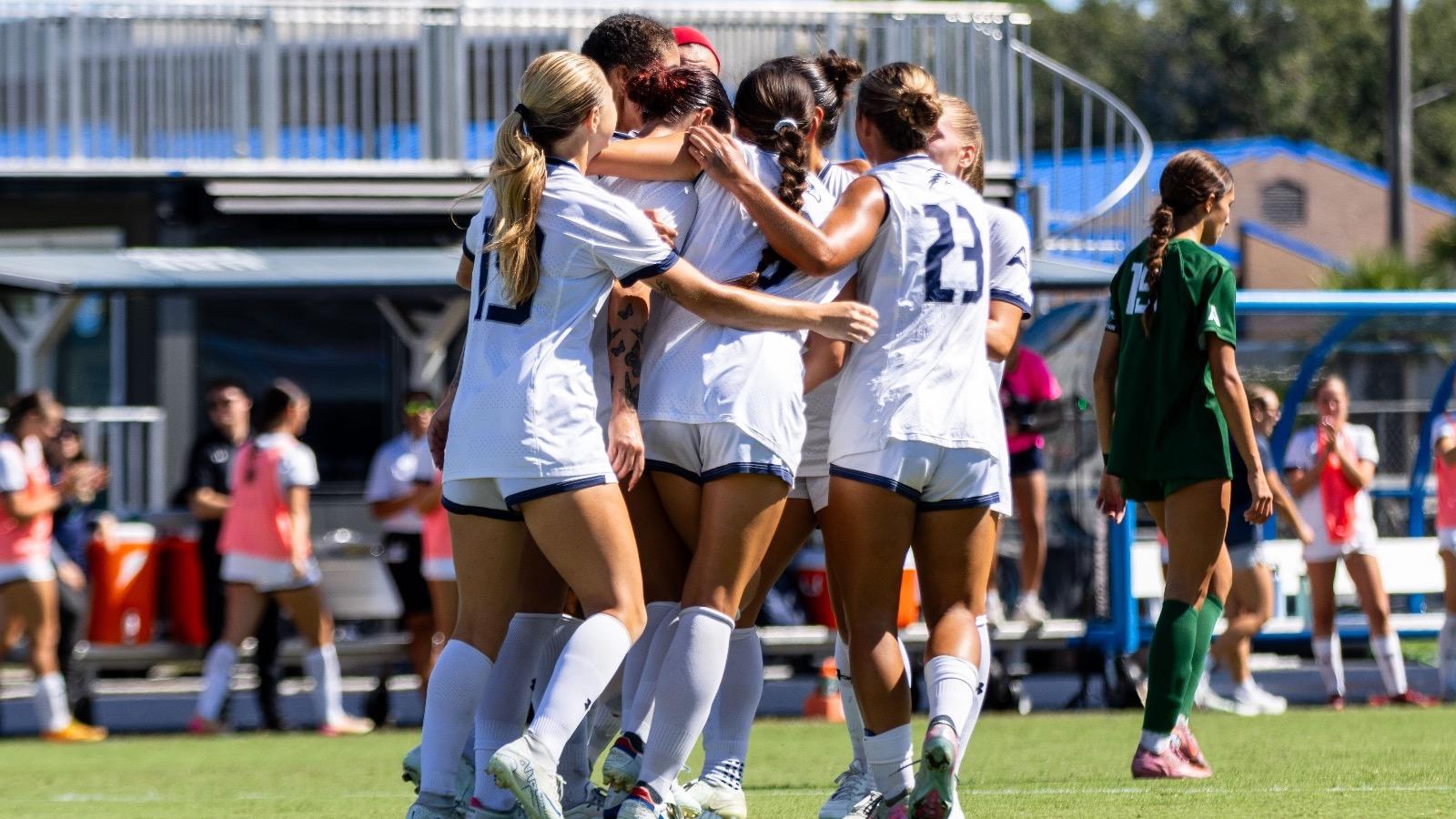 OspreyWSOC's tweet card. North Florida Women's Soccer redshirt junior forward/midfielder Isabella Pontieri netted a penalty kick goal in the 61st minute to take down Stetson, 1-0, at...