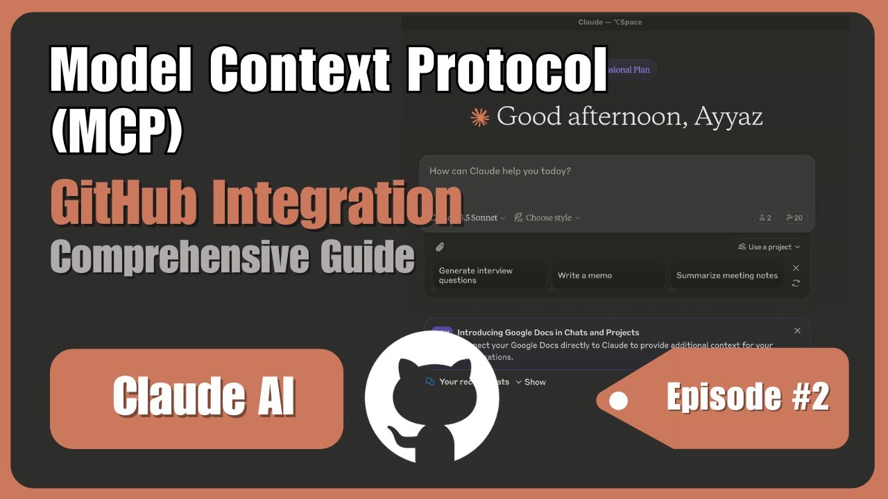 AyyazZafar_'s tweet card. Master GitHub integration with Claude MCP: Learn advanced server configuration, repository management, and troubleshooting techniques in this comprehensive tutorial.