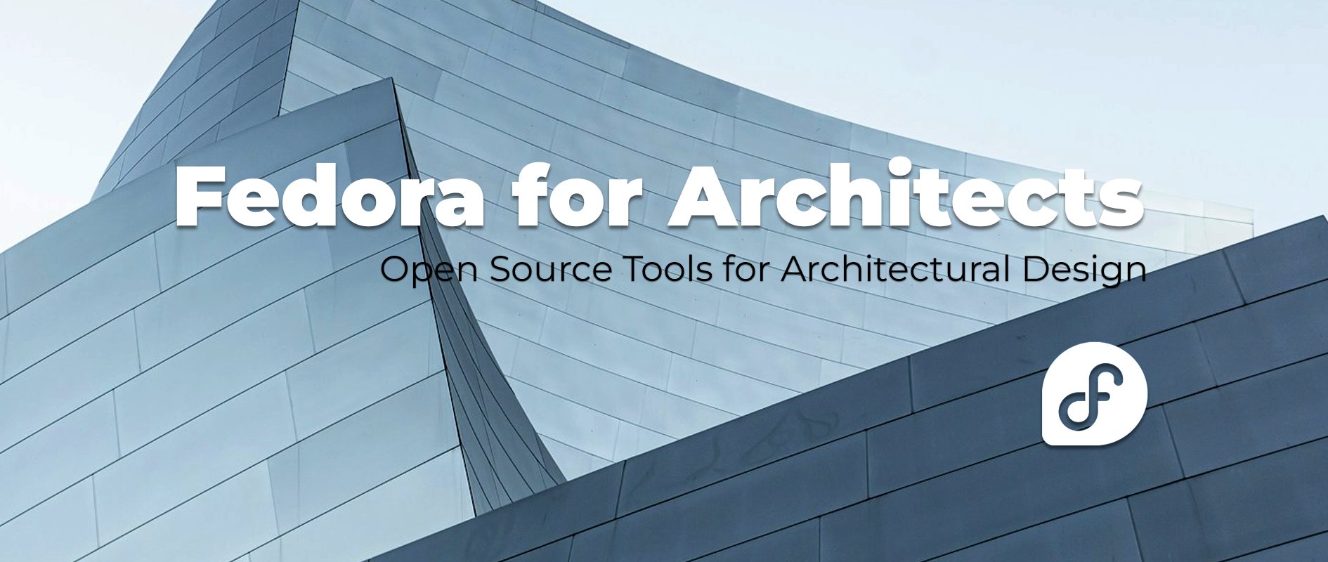 semhustej's tweet card. Explore how Fedora empowers architects with open source tools for professional design, modeling, visualization, and documentation.