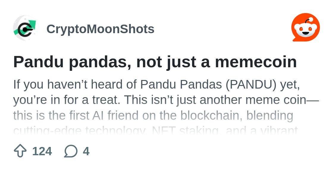 PandushiP24371's tweet card. Explore this post and more from the CryptoMoonShots community