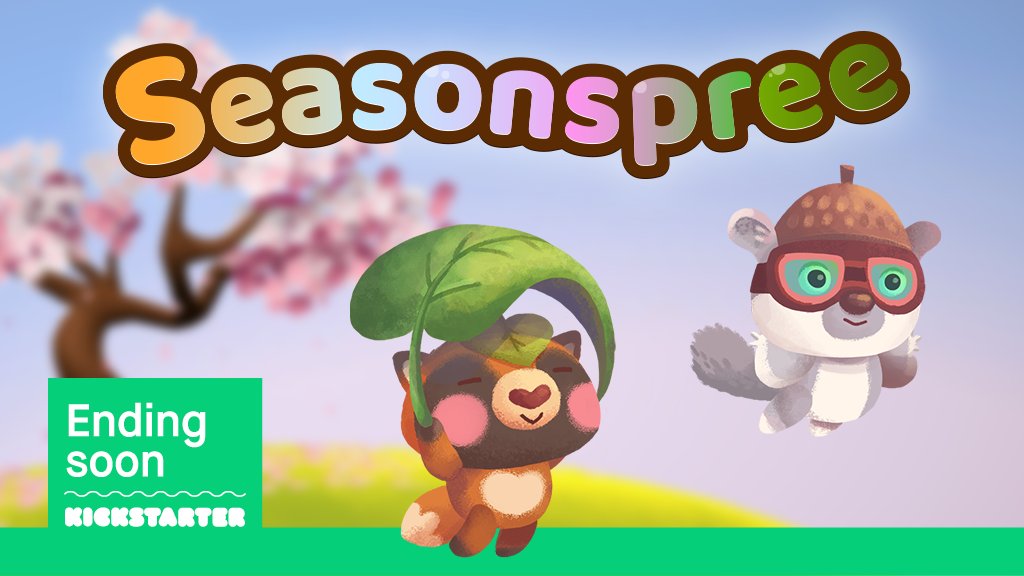 CliftonB's tweet card. A wholesome game about celebrating the seasons and helping your friends.