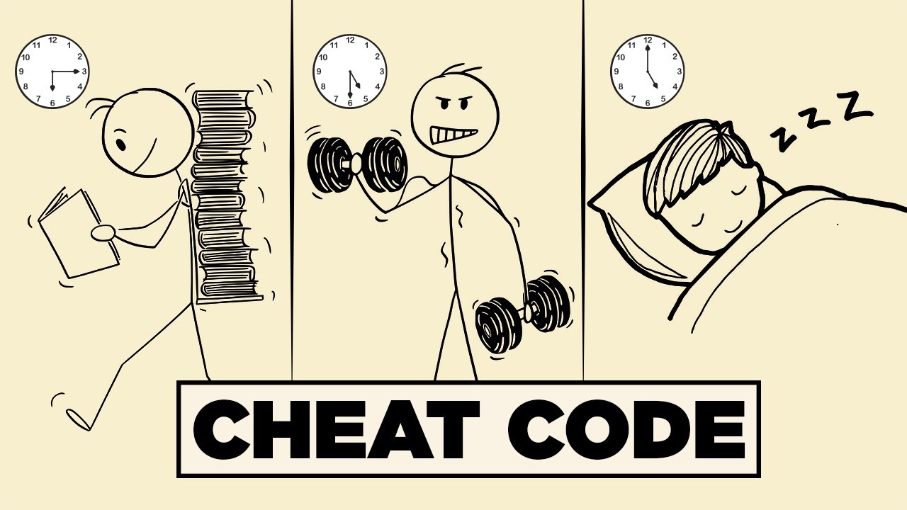 git_cuber's tweet card. This One Habit Will Fix 80% of Your Problems (Cheat Code)