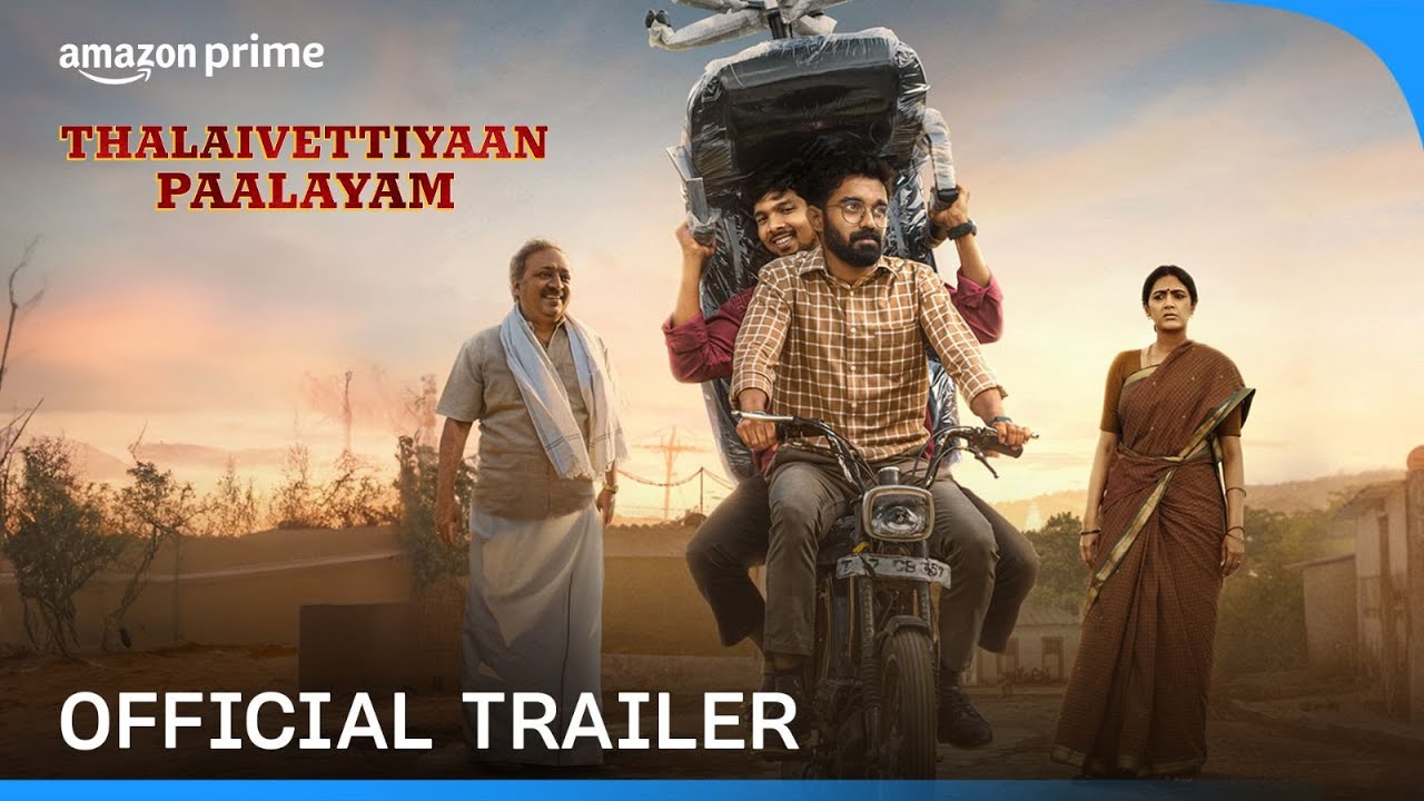 nandhini_js's tweet card. Thalaivettiyaan Paalayam - Official Trailer | Prime Video India