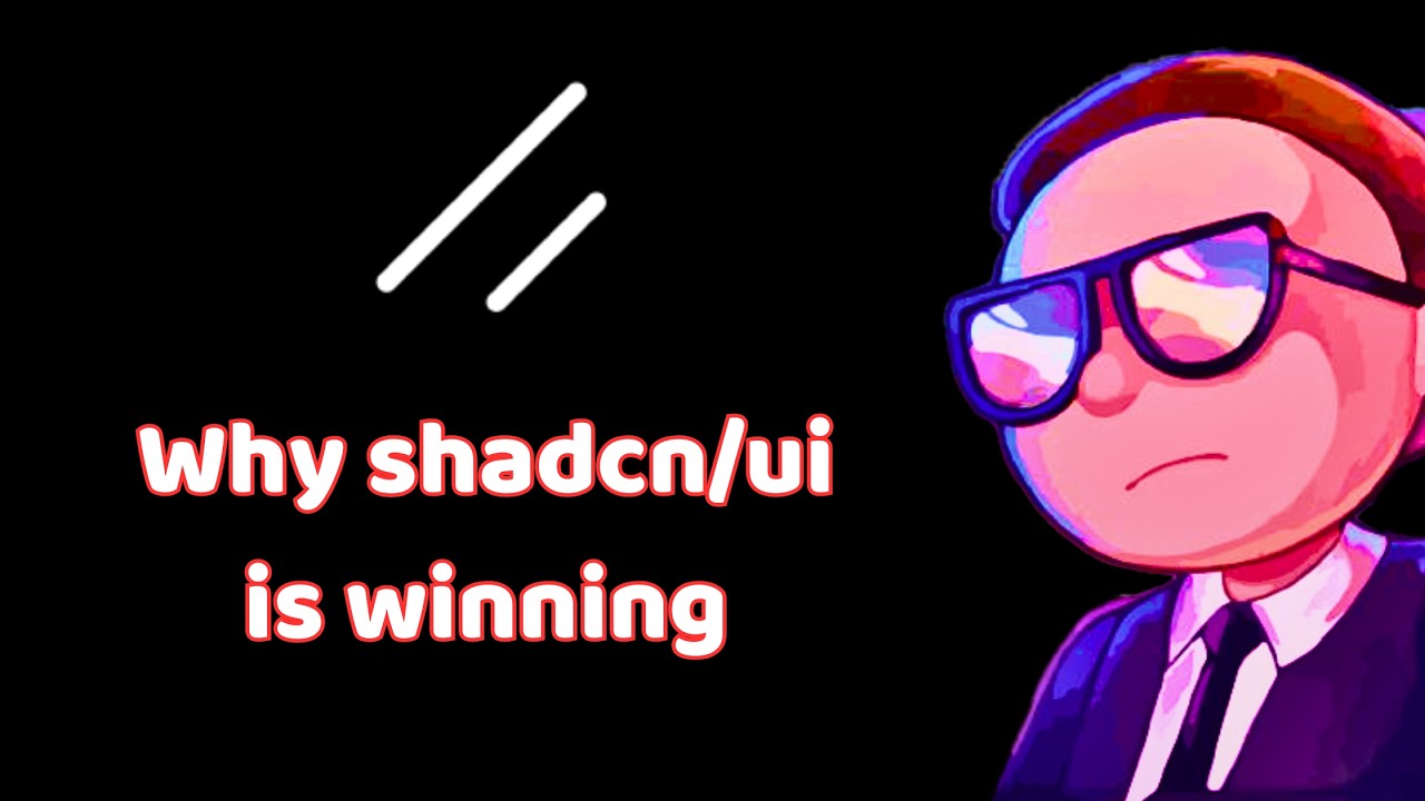 divinprnc's tweet card. The Story of shadcn/ui