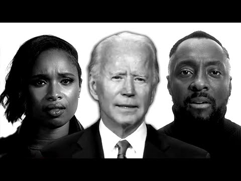 AndrewYang's tweet card. The Love - Black Eyed Peas and Jennifer Hudson