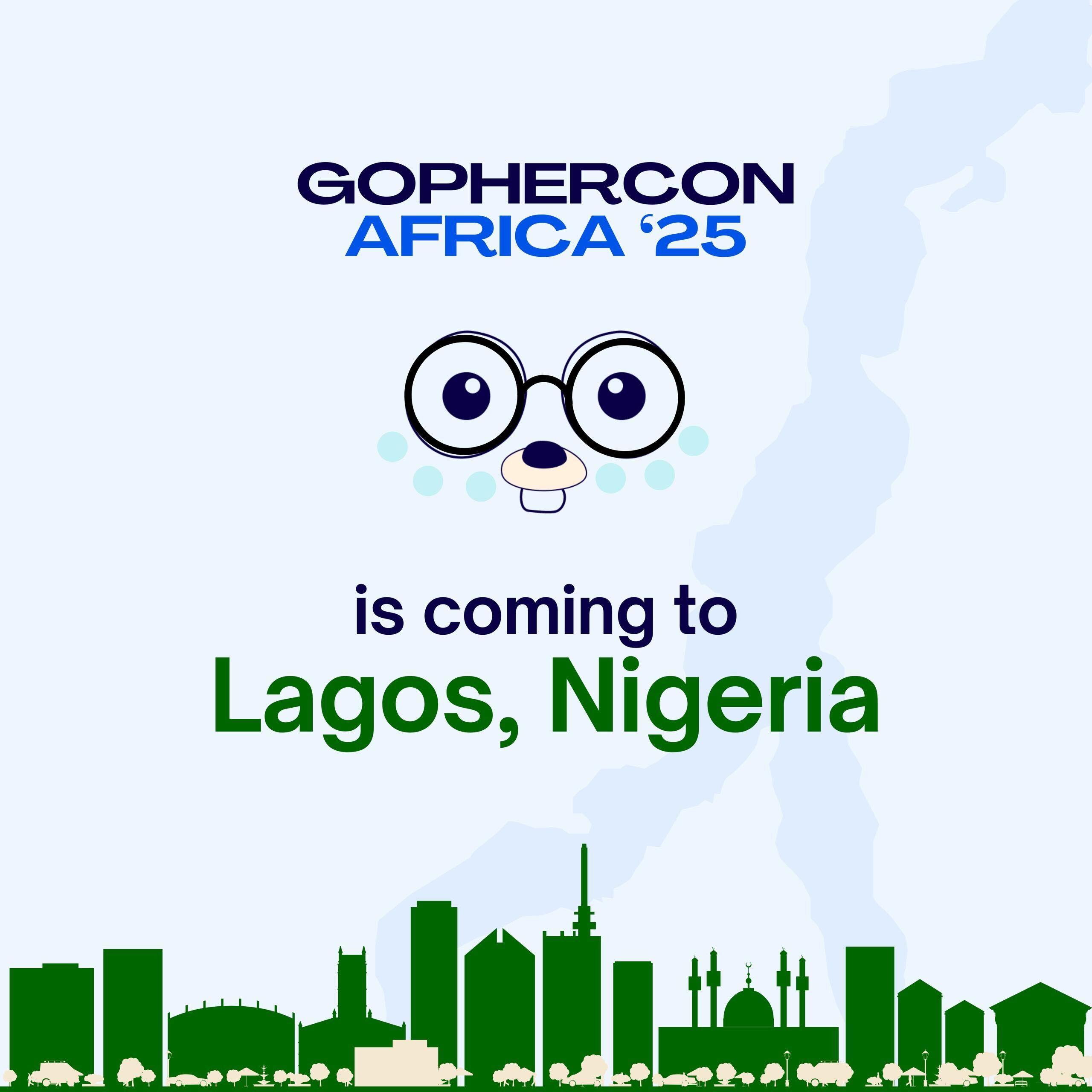 gophers_africa's tweet card. Join Africa is largest Go conference! Experience two days of knowledge sharing, networking, and innovation in the heart of Lagos.