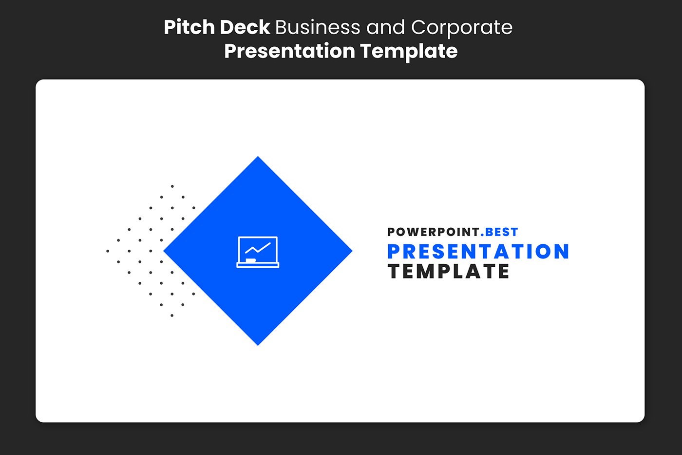 PowerPointBest's tweet card. Pitch Deck Presentation Templates