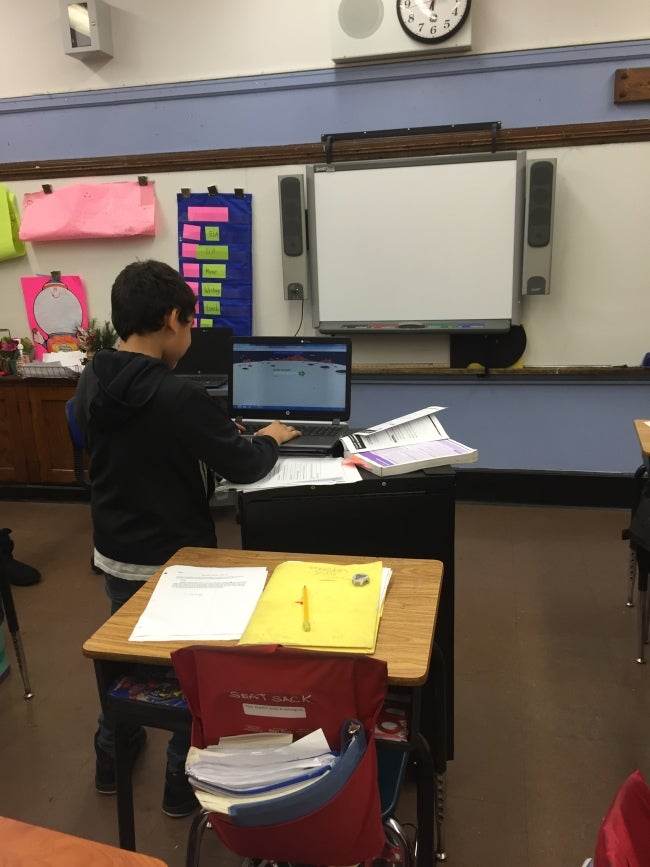 techysaavyteach's tweet card. Help me give my students a Chromebook to be able to design and create interactive projects in different subject. I teach fourth grade immigrant students from various countries. My students speak lo...
