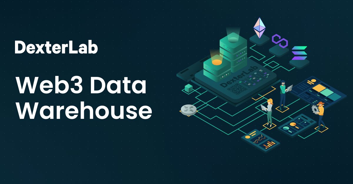 DexterLabData's tweet card. WEB3 Data warehouse and Solana RPC on Steroids.