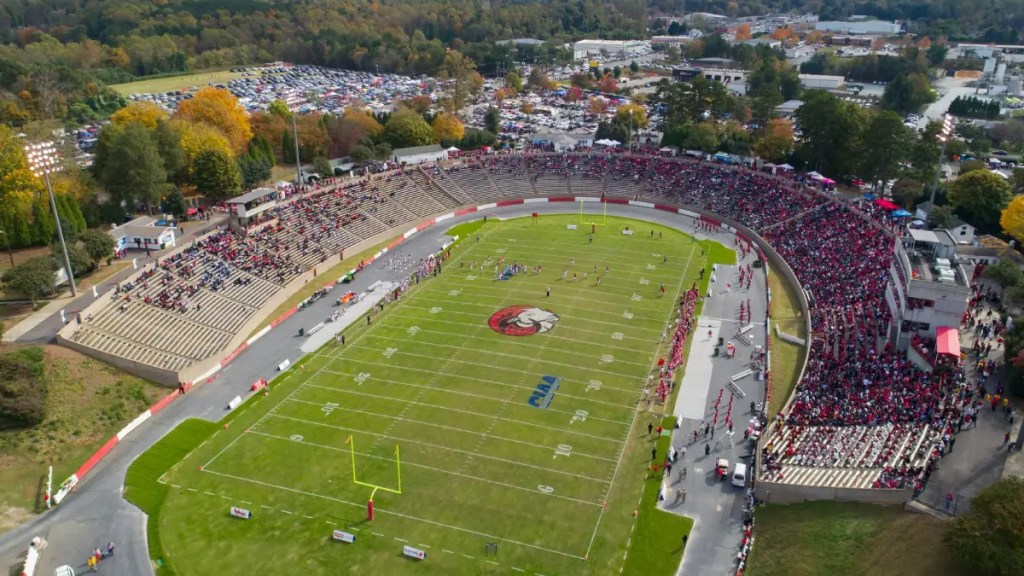 NCFootballNews's tweet card. The largest D2 venue in the state has hosted 12 CIAA championship teams