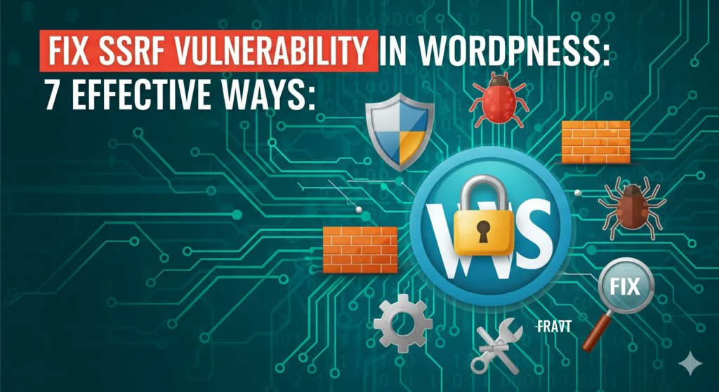 pentesttesting's tweet card. Stop Server-Side Request Forgery SSRF Vulnerability in WordPress with 7 proven fixes, secure code examples, and hardening tips for plugins, themes, and servers.