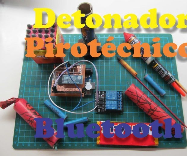 arduino_robot_'s tweet card. Detonador Pirotécnico Bluetooth: Hola en este proyecto vamos a crear un dispositivo detonador pirotécnico bluetooth. La idea es detonar a distancia con cualquier smartphone con bluetooth, y el...