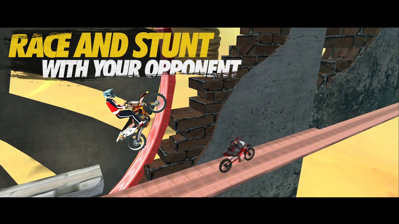 BigcodeGames's tweet card. Trial Bike 3D - Bike Stunt Games Trailer b MTS GAMES