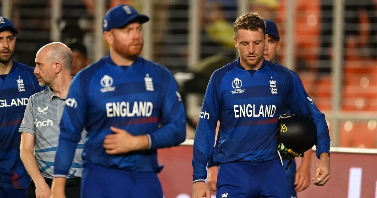 ActionCore's tweet card. England in desperate need of a win in second World Cup match but have to be careful how they move around on the turf, with Jos Buttler vocal in the controversy surrounding the clash