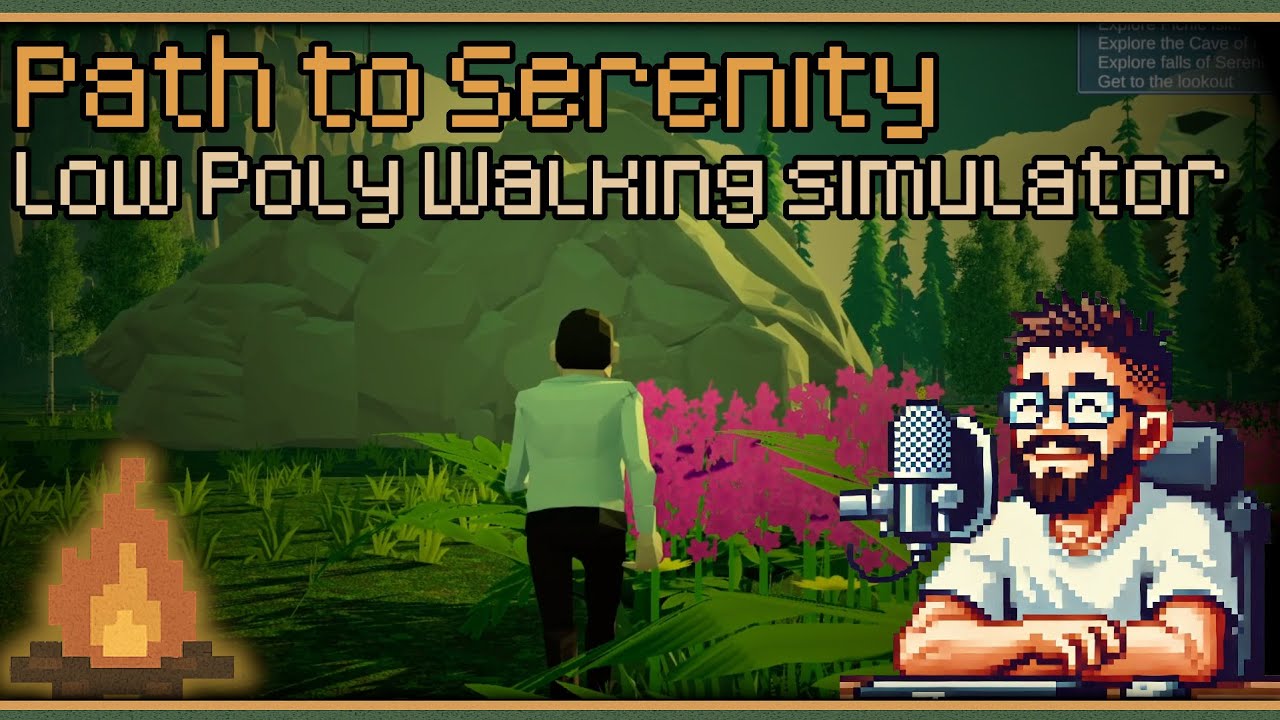JSoothingPixels's tweet card. Path to Serenity – A Quiet Journey Back to What Matters 🌲🧘‍♂️🍂
